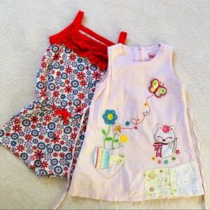 2-pack Dress and Romper